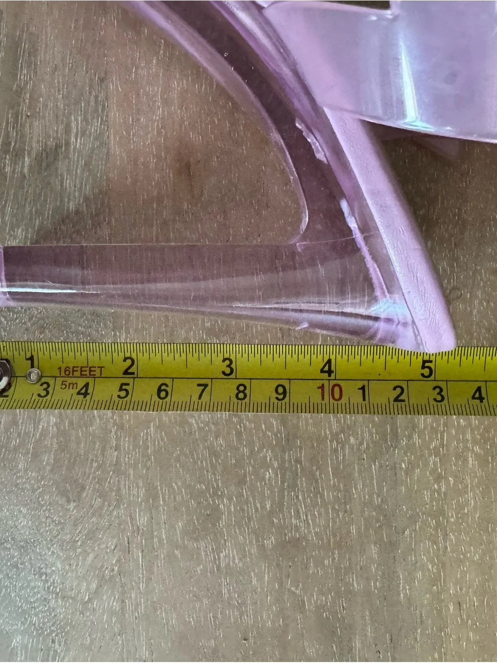 Gianni Bini Pink 2 Koool Lucite Acrylic Strapy Heels